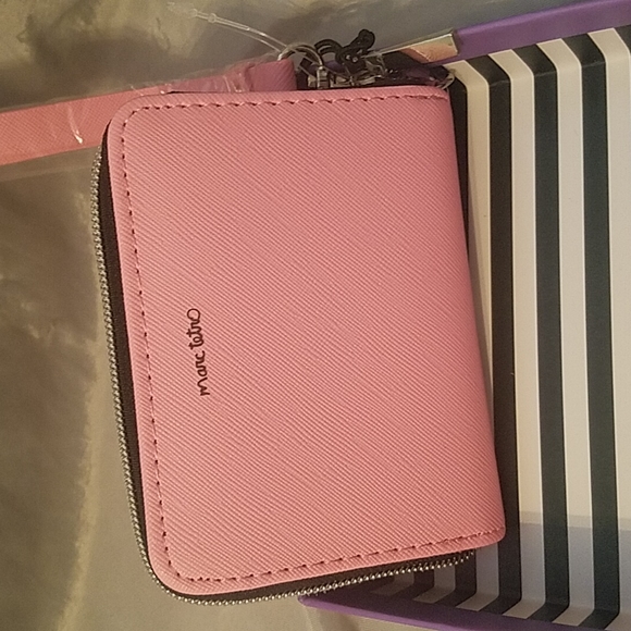 Marc Tetro yorkie zip wallet w strap NIB - Picture 2 of 4